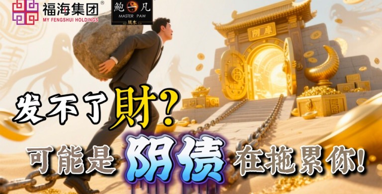 鲍一凡老师 | 发不了财?可能是阴债在拖累你! 鲍一凡老师 | 发不了财?可能是阴债在拖累你!