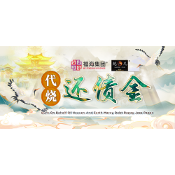 代烧还债金 Burn On Behalf Of Heaven And Earth Mercy Debt Repay Joss Paper 代烧还债金 Burn On Behalf Of Heaven And Earth Mercy Debt Repay Joss Paper