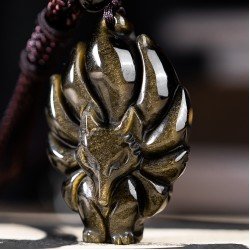 耀眼狐仙吊坠 Nine Tails Fairy Fox Pendant