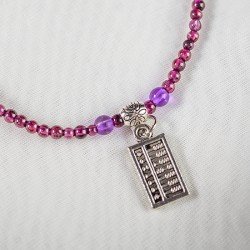 石榴石算盘单圈 Garnet with abacus 石榴石算盘单圈 Garnet with abacus