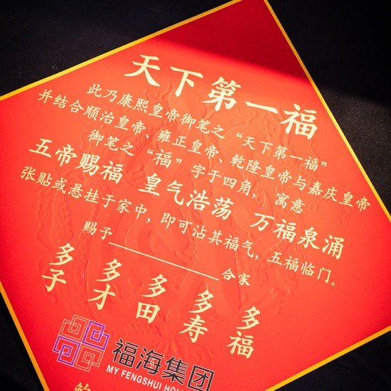 2022 天下第一福•福字贴
