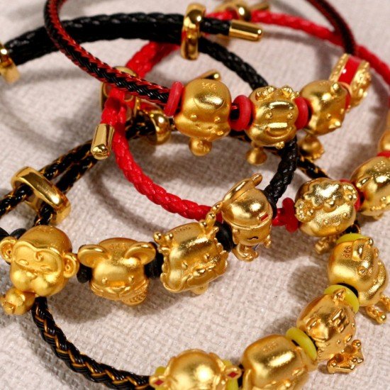 三合贵人生肖手绳 Three Match Zodiac Lucky Rope