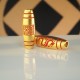 红龙天珠 Red Dragon Dzi Bead