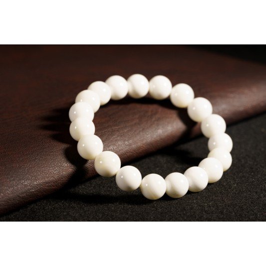 白砗磲手链 White Tridacna Bracelet 白砗磲手链 White Tridacna Bracelet