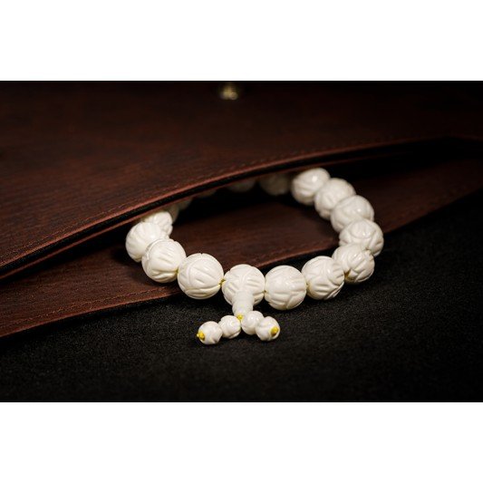 砗磲莲花手链 12mm 砗磲莲花手链 12mm
