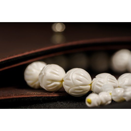 砗磲莲花手链 12mm 砗磲莲花手链 12mm