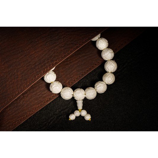 砗磲莲花手链 12mm 砗磲莲花手链 12mm