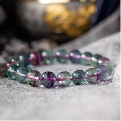 彩萤石手链 彩萤石手链