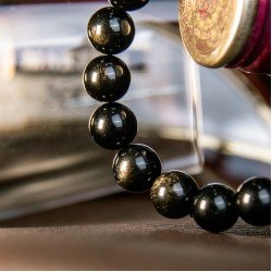 金曜石手链 Golden Obsidian Bracelet 金曜石手链 Golden Obsidian Bracelet