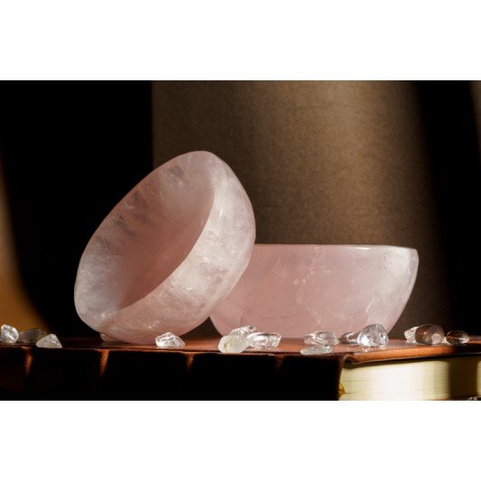 粉水晶消磁碗(大) 粉水晶消磁碗(大)