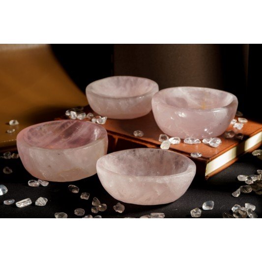 粉水晶消磁碗(大) 粉水晶消磁碗(大)