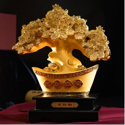 发财树扑满（沙金）- 中