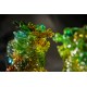 古法琉璃麒麟 (绿色) Ancient Glazed Glass Kirin (Green)