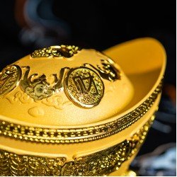 招财金宝元宝 Prosperous Golden Yuan Bao (Golden Sanded) 招财金宝元宝 Prosperous Golden Yuan Bao (Golden Sanded)