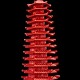 帝王砂十三层文昌塔 PAGODA IN CINNABAR