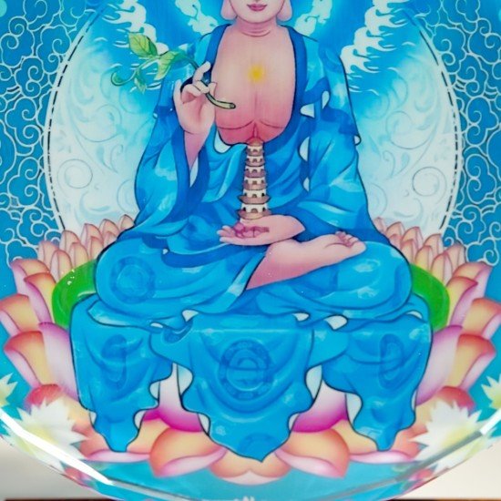 琉光溢彩药师摆件 Glazing Medicine Buddha Ornaments 琉光溢彩药师摆件 Glazing Medicine Buddha Ornaments