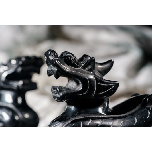 黑曜石貔貅 - 中 Obsidian Pixiu 