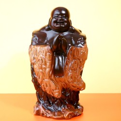 黑檀木笑佛 / 小 Black Wood Laughing Buddha