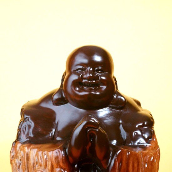 黑檀木笑佛 / 小 Black Wood Laughing Buddha