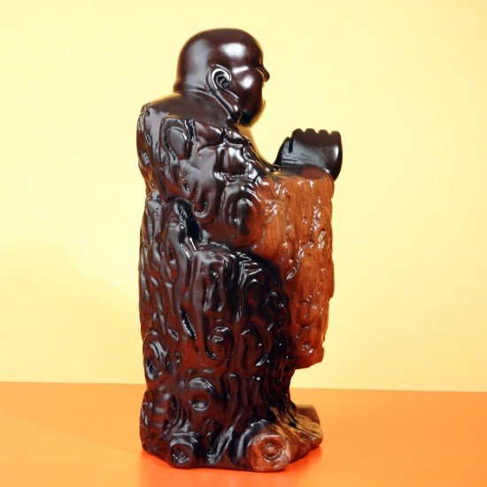 黑檀木笑佛 / 小 Black Wood Laughing Buddha