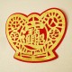 招财进宝•元宝贴 / 大 Wealth and Prosperity•Fortune Sticker / Large