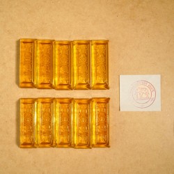 琉璃小金砖 Glaze Bullion (10个)