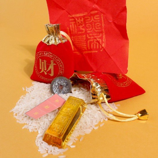 黄金万两补财库袋 Golden Wealth Treasure Lucky Bag 