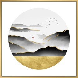 风水画 PT00008 : 景星庆云