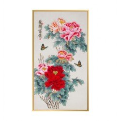 风水画 PT00090 : 花开富贵 风水画 PT00090 : 花开富贵