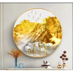 风水画 PT00096 : 山环祥禄