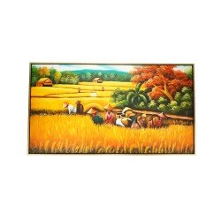 风水画 PT00124 : 五谷丰收 Bumper Grain Harvest 风水画 PT00124 : 五谷丰收 Bumper Grain Harvest